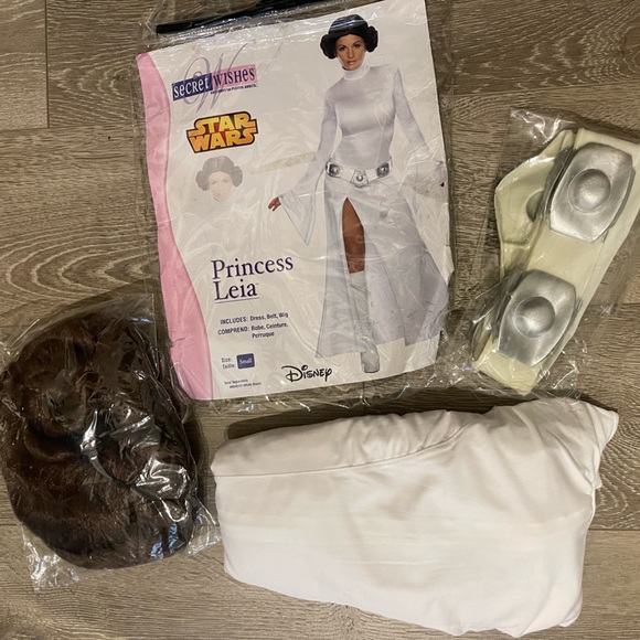 Princess Leia Halloween Costume Set - Picture 4 of 5